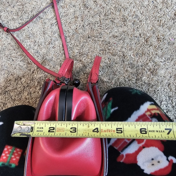 Coach Scarlet Satchel with Heart Accent - Picture 12 of 14